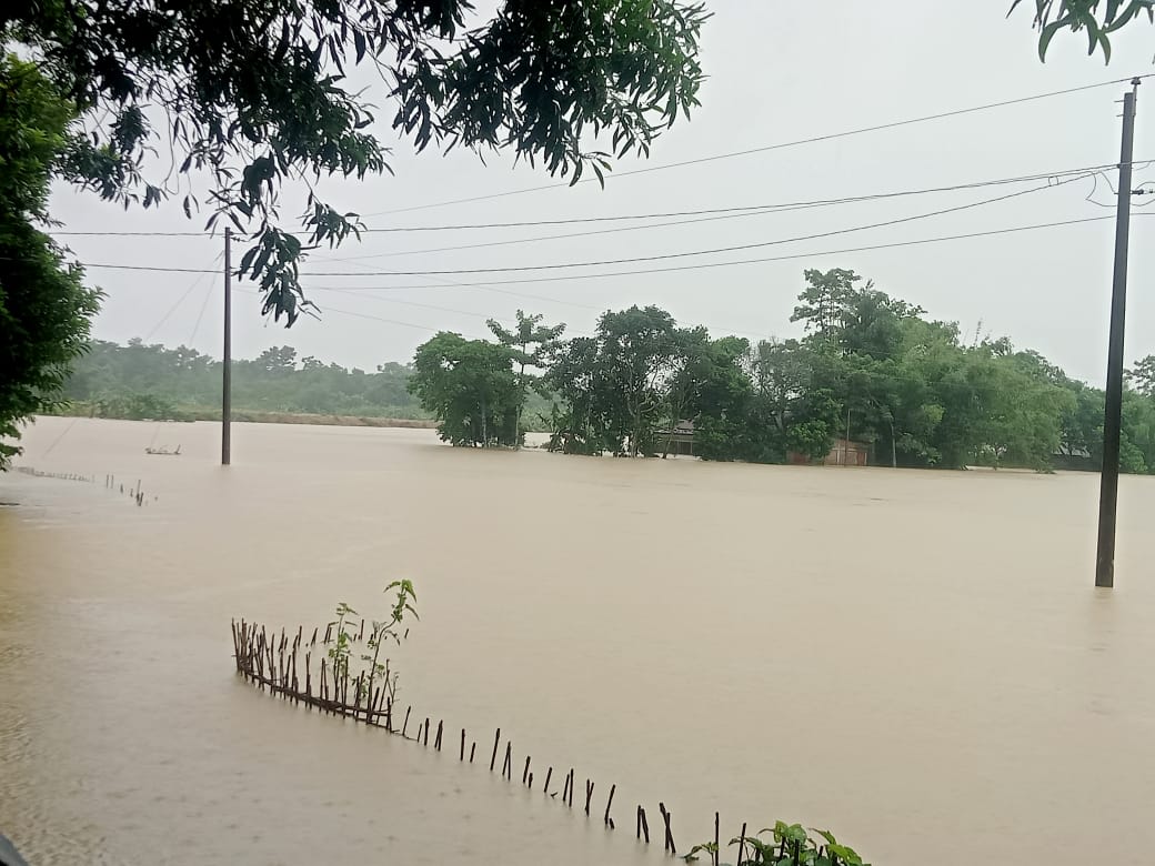 কুলাউড়ায় সহস্রাধিক মানুষ পানিবন্দি